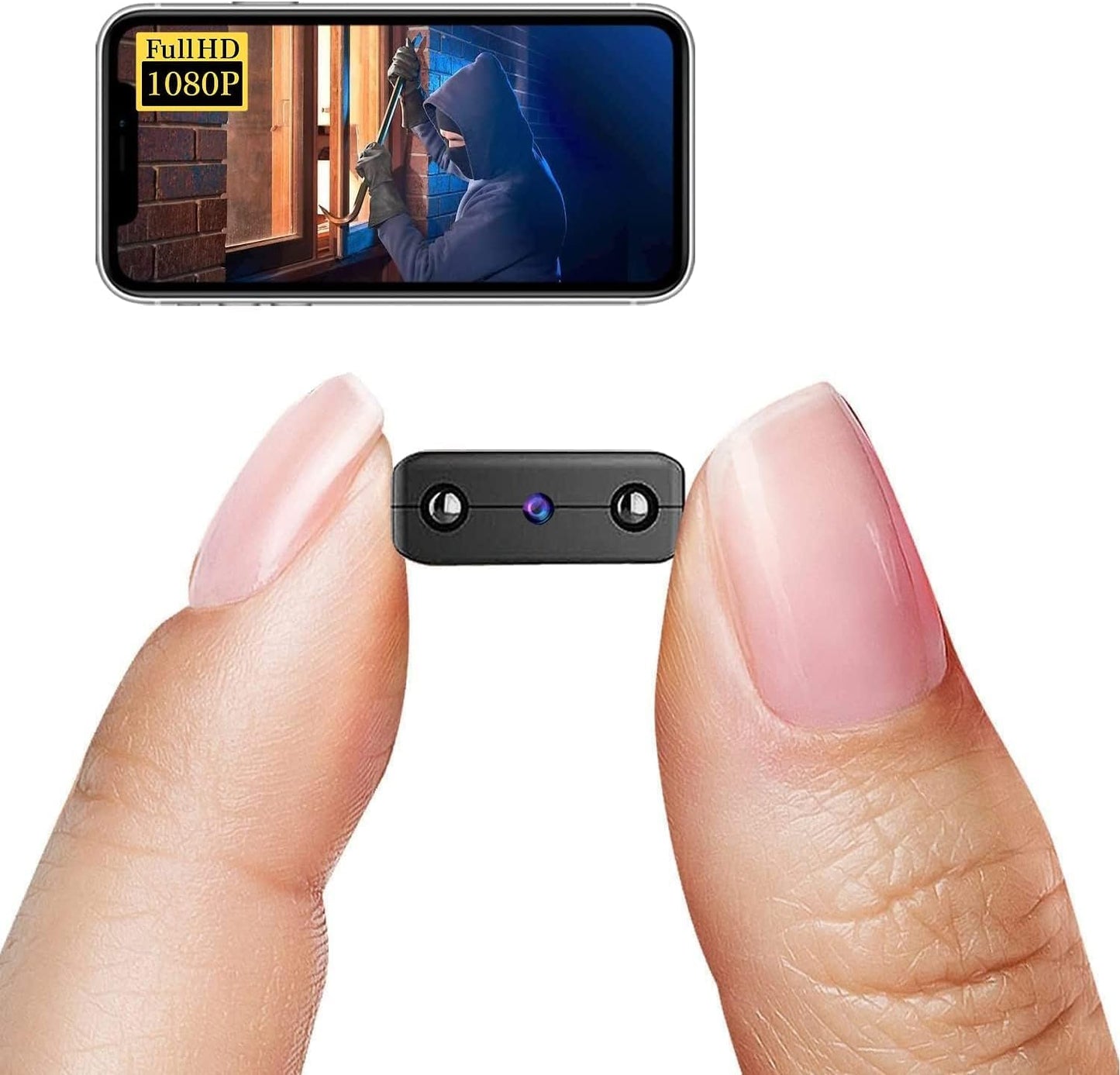 Mini Cámara XD WiFi 1080P con Visión Nocturna y Detección de Movimiento – Seguridad para Hogar y Negocio en Costa Rica