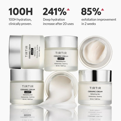Crema TIRTIR Ceramic (50ml) — Hidratación Profunda ✦ Bajo pedido