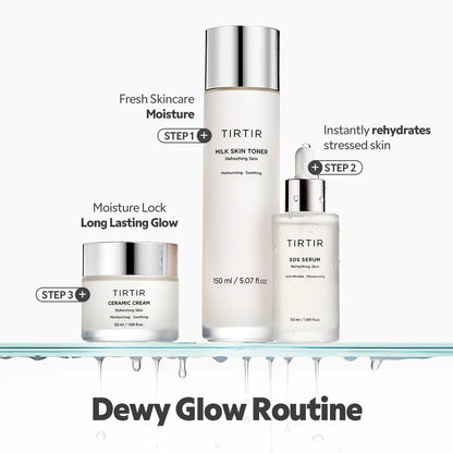 Crema TIRTIR Ceramic (50ml) — Hidratación Profunda ✦ Bajo pedido