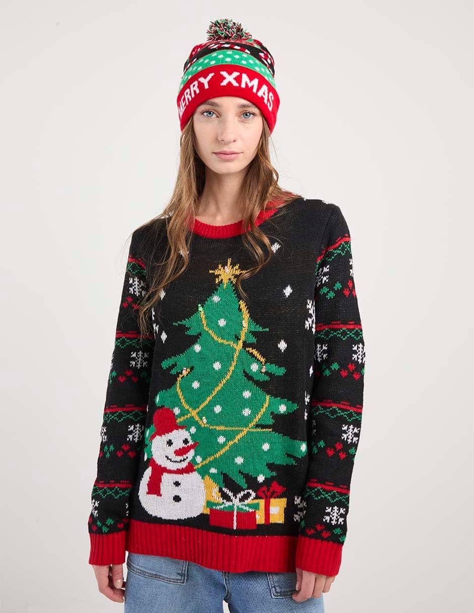 Abrigo Navideño, Ugly Sweater Adulto KT1 Unisex ✦ Bajo pedido