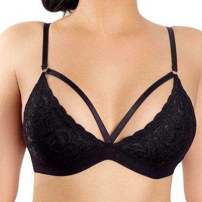 Bralette Encaje - Blanco, Negro, Rojo, Vino (Unitalla S/M) ✦ Bajo pedido