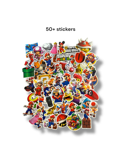 Set de Decoración para Fiesta – Mario Bros (+100pcs)