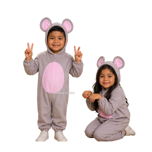 Disfraz Mameluco Infantil – Ratón ✦ Bajo pedido