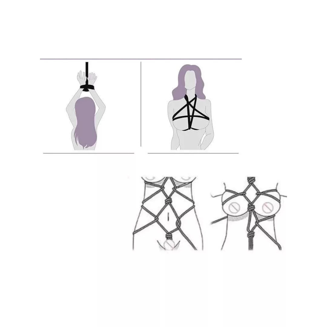 Cuerda Shibari Yute 10mts ✦ Bajo pedido