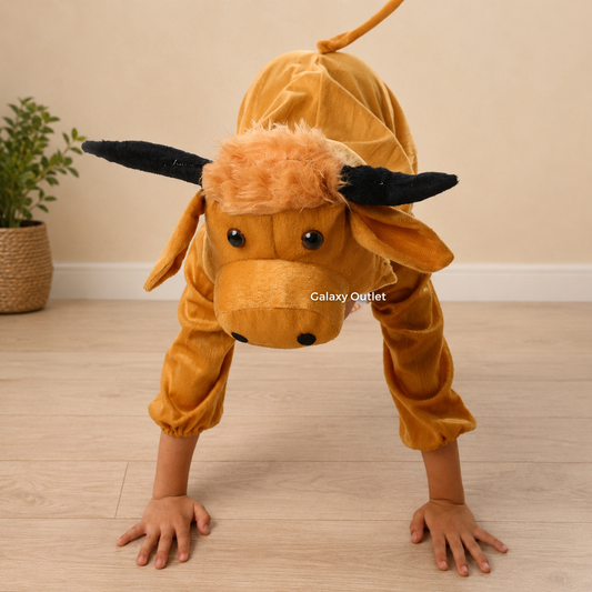 Disfraz Mameluco Infantil – Toro ✦ Bajo pedido