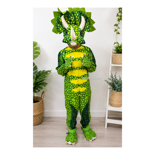 Disfraz Mameluco Infantil – Dinosaurio ✦ Bajo pedido