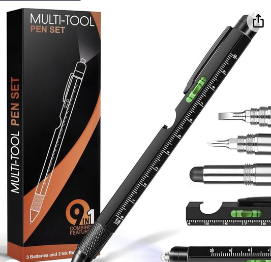 Lapicero Multiherramienta 9 en 1