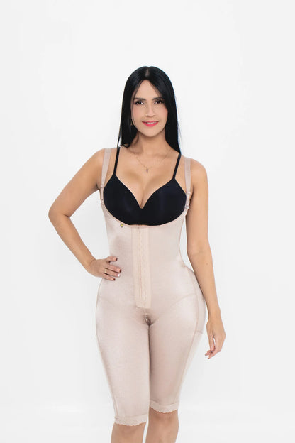 Faja Hasta La Rodilla 012841 - Compresión Media (Beige) ✦ Bajo pedido