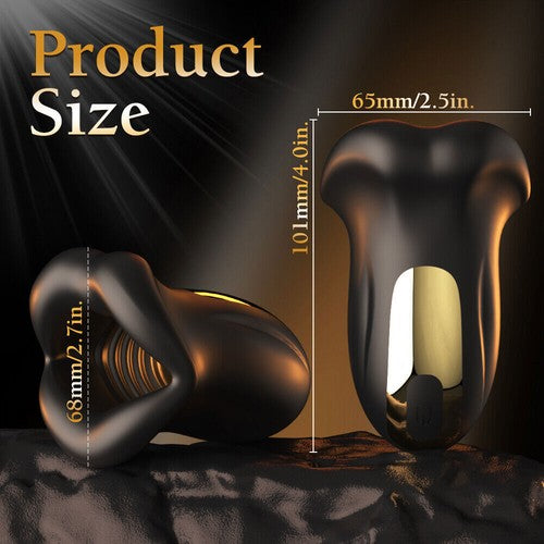 Kiss - Masturbador Masculino Vibrador en Forma de Boca ✦ Bajo pedido