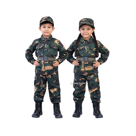 Disfraz Infantil Unisex – Militar ✦ Bajo pedido