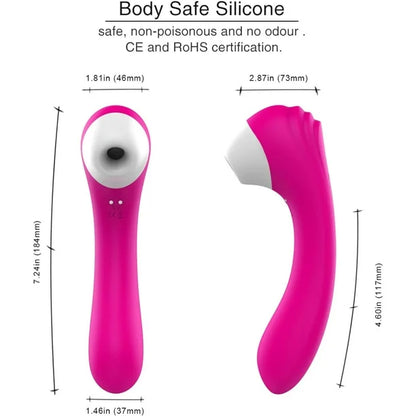 Screaming - Vibrador Succionador ✦ Bajo pedido