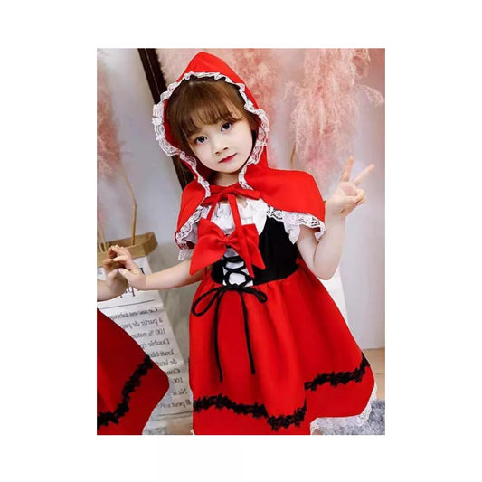 Disfraz Infantil – Caperucita Roja ✦ Bajo pedido