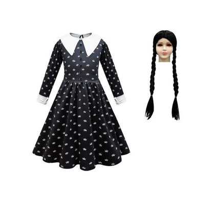 Disfraz Infantil – Merlina ✦ Bajo pedido