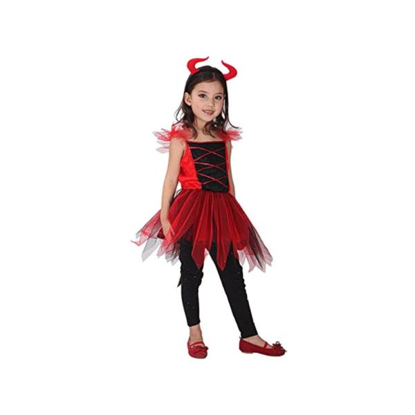 Disfraz Infantil – Diabla ✦ Bajo pedido