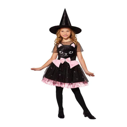 Disfraz Infantil – Gato Bruja ✦ Bajo pedido