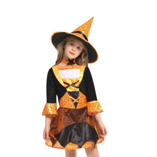 Disfraz Infantil – Bruja ✦ Bajo pedido