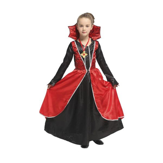 Disfraz Infantil – Vampira Luxe ✦ Bajo pedido