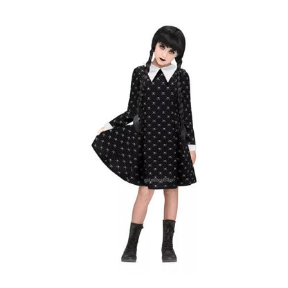 Disfraz Infantil – Merlina ✦ Bajo pedido