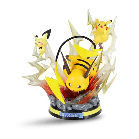 Figura Pokémon Pikachu Evolución ✦ Bajo pedido