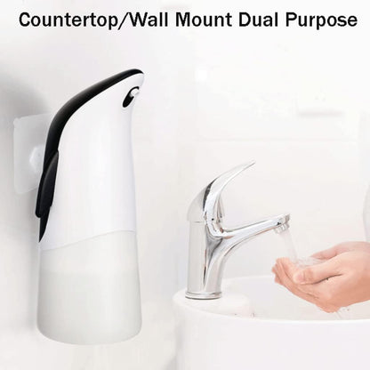 Dispensador Automático de Jabón Espumoso 300ml Pingüino (Negro/Blanco)