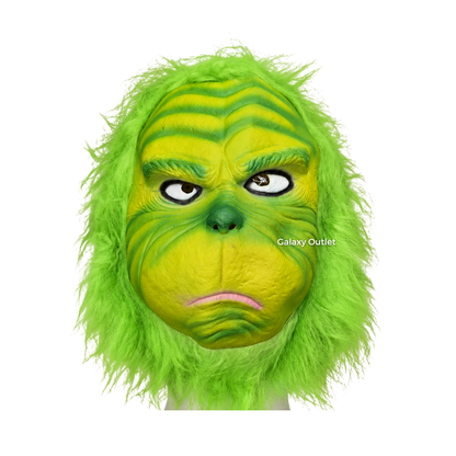 Máscara Grinch Unitalla ✦ Bajo pedido