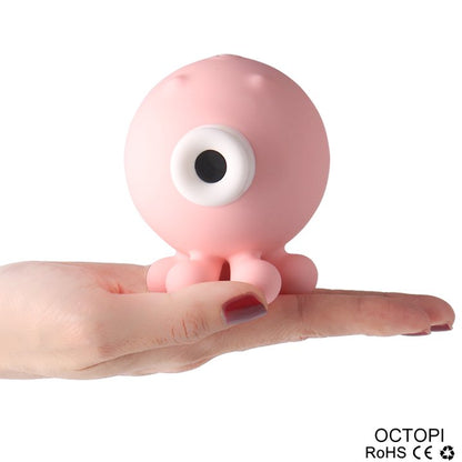 OCTOPI - Succionador de Clítoris en Forma de Pulpo, 10 Modos de Succión Silicona Médica Impermeable IPX7 ✦ Bajo pedido
