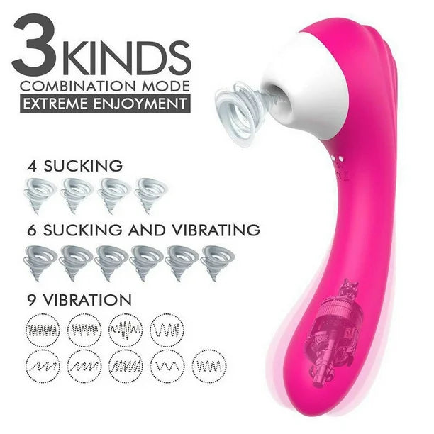 Screaming - Vibrador Succionador ✦ Bajo pedido