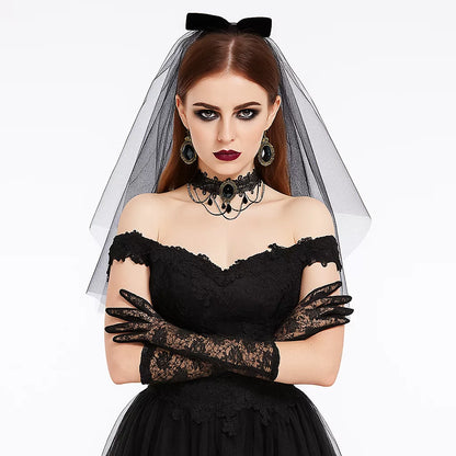 Accesorios Góticos (5 PCZ) – Novia, Vampiro, Enmascarada ✦ Bajo pedido