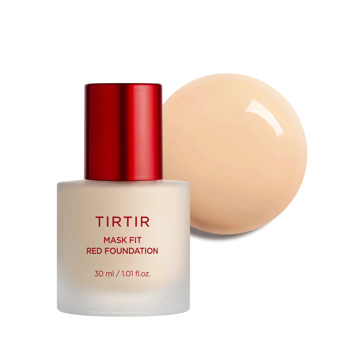 Base Líquida TIRTIR Mask Fit Red - Glow 72h ✦ Bajo pedido