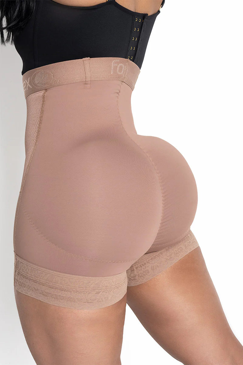 Short Faja Talle Alto 224650 Luxury - Compresión Fuerte (Negro, Cocoa) ✦ Bajo pedido