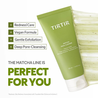 Limpiador en Espuma TIRTIR Matcha Pack — Doble Acción ✦ Bajo pedido