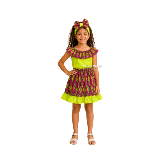 Disfraz Infantil – Cultura Afrodescendiente ✦ Bajo pedido