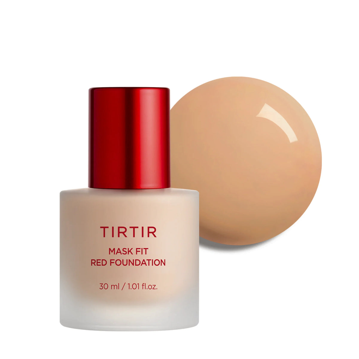 Base Líquida TIRTIR Mask Fit Red - Glow 72h ✦ Bajo pedido
