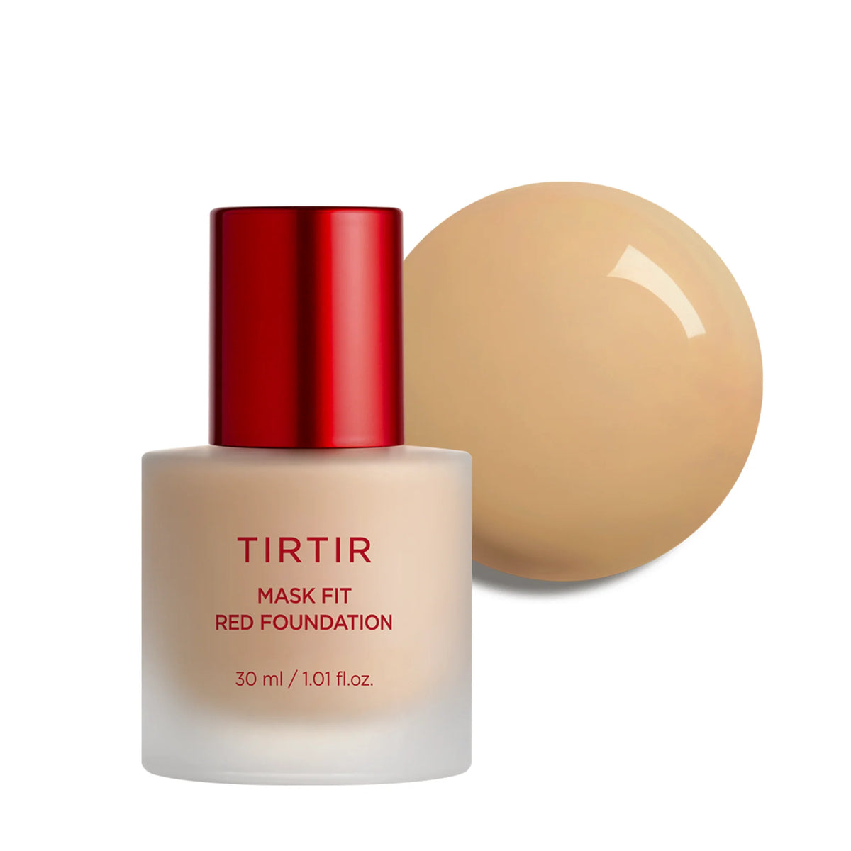 Base Líquida TIRTIR Mask Fit Red - Glow 72h ✦ Bajo pedido