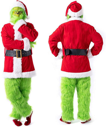 Disfraz Grinch Adulto (M,L,XL) ✦ Bajo pedido
