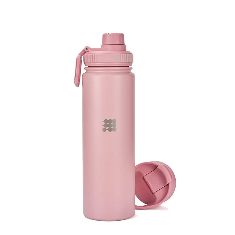 Botella Térmica Cubitt con Dos Tapas - Rosa (710ml)