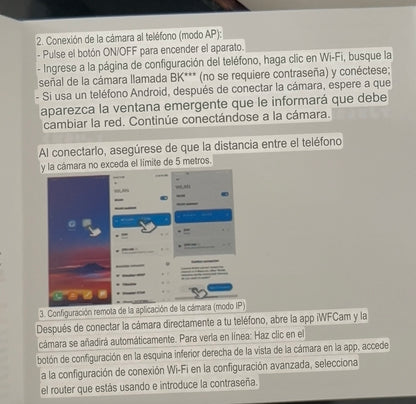 Mini Cámara XD WiFi 1080P con Visión Nocturna y Detección de Movimiento – Seguridad para Hogar y Negocio en Costa Rica
