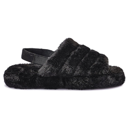 Pantuflas Peludas con Suela Antideslizante - Talla 39/40