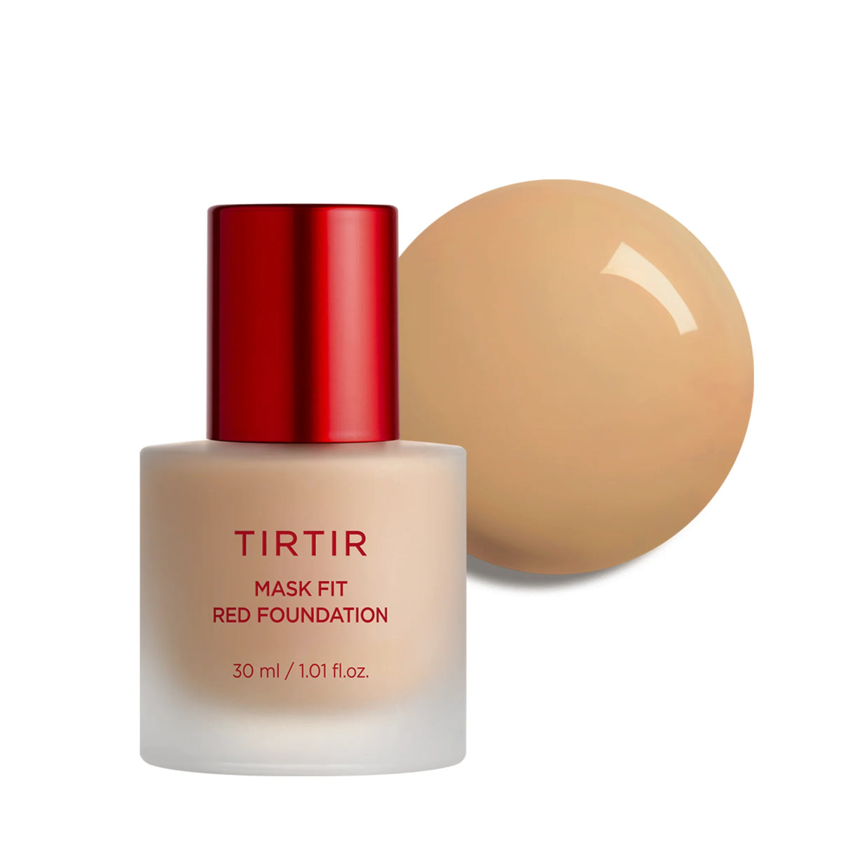 Base Líquida TIRTIR Mask Fit Red - Glow 72h ✦ Bajo pedido