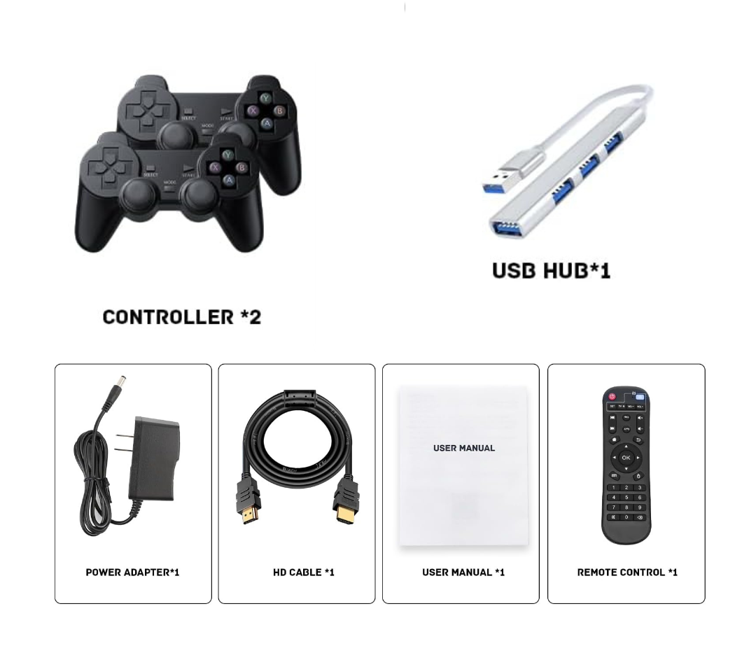 Accesorios Originales Consola x2 - KinHank