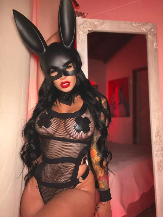 Disfraz Adulto – Conejita BDSM (Unitalla S/M) ✦ Bajo pedido
