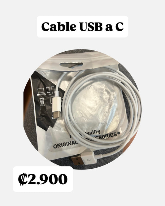 Cable USB a C