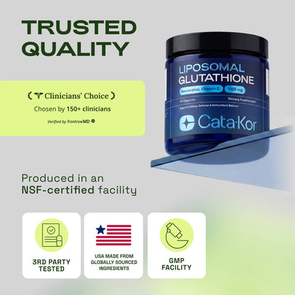 Glutatión Liposomal Cata-Kor | Suplemento Antioxidante