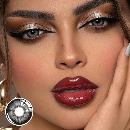 Lentes de Contacto con Agrandamiento de Ojos (14.5mm) Gris BC02-5 - Bio Essence