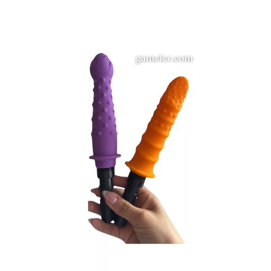 Masajeador Texturizado de Silicona Médica – Estimulación Interna y Externa (Sin Vibración) ✦ Bajo pedido