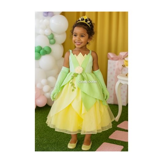 Disfraz Infantil - Princesa Tiana ✦ Bajo pedido