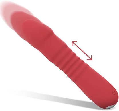 Juni UP & DOWN - Vibrador con Movimiento Vertical (Inserción 18cm) ✦ Bajo pedido