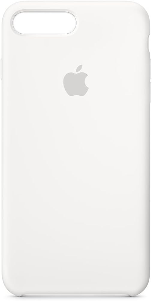 Estuche iPhone 7/8 Plus Silicón - Apple (Blanco, Negro)
