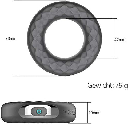 Anillo Vibrador con Control – 10 Modos de Vibración ✦ Bajo pedido