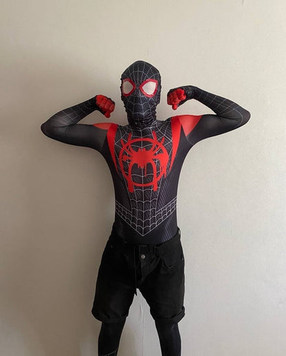 Disfraz para Adulto - Rubie's Marvel Miles Morales Spider-Man 2nd Skin Body (XXL)